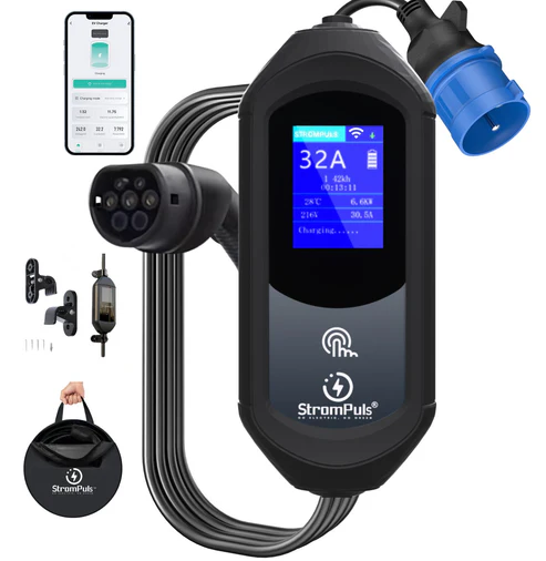 StromPuls Pro7.5 kw Portable EV Charger