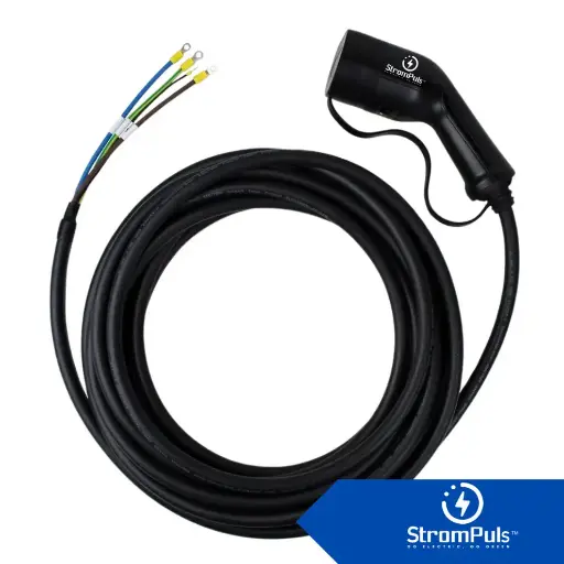 StromPuls Type 2 EV Charger Gun with 5 Meter Cable (32A)